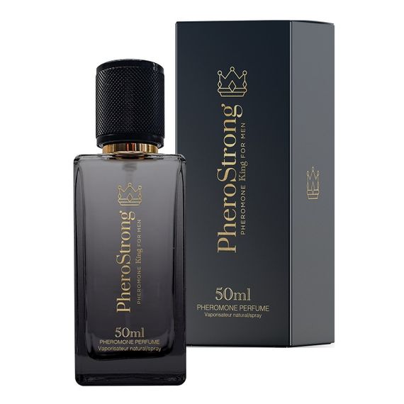 Туалетна вода із феромонами King PheroStrong Men 50 ml, 3200059 Sex Aura