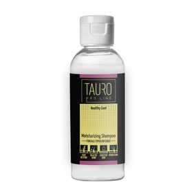 Для всіх типів шерсті собак і кішок. Зволоження та відновлення Healthy Coat Moisturizing shampoo 65 ml