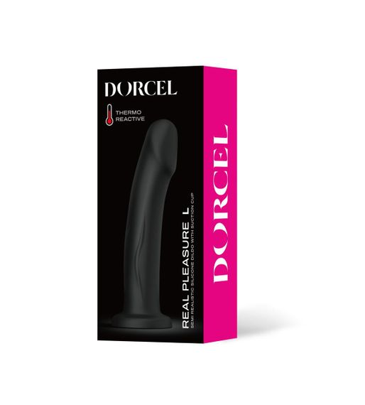Фалоімітатор Dorcel Real Pleasure L Black Sex Aura | Зображення 6