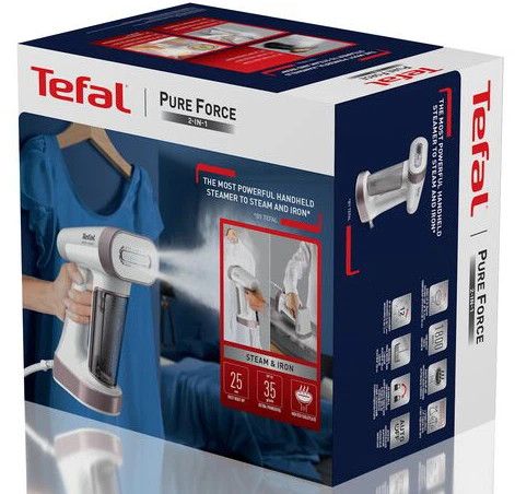 Відпарювач ручний Tefal Pure Force DT8720E0 1800 Вт білий | Зображення 9