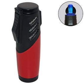 Турбо Зажигалка Три Пламени "Turbo Lighter Red"