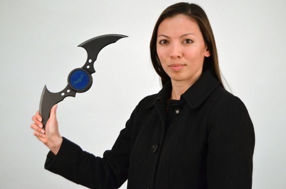 Електронний бетарангов зброю Бетмена - Batman, DC Comics, Arkham Knight, Batarang Replica, Neca 207676 | Зображення 5