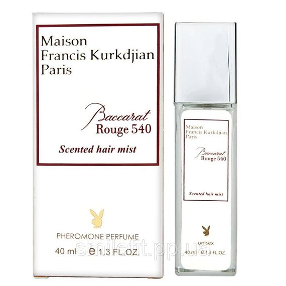 Maison Francis Kurkdjian Baccarat Rouge 540 Scented Hair Mist Pheromone Parfum унисекс 40 мл | Зображення 2