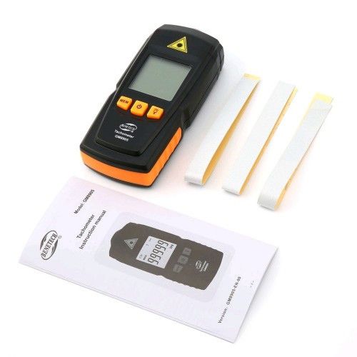Тахометр безконтактний (2,5-99999 об/хв) BENETECH GM8905 | Зображення 2