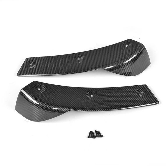 Накладки на передній бампер Flap (для M-Sport, Карбон) для BMW 4 серія F-32 2012-2020 рр | Зображення 4