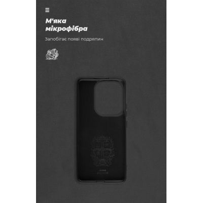 Чехол для мобильного телефона Armorstandart ICON Xiaomi Poco F6 Black (ARM73512) | Зображення 3