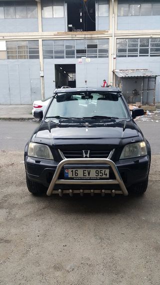 Козырек на лобовое стекло (черный глянец, 5мм) для Honda CRV 1996-2001 гг | Зображення 2