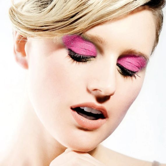 Глиттерный пигмент для глаз Розовый с блестками Stargazer Glitter Eyedust №107 | Зображення 2