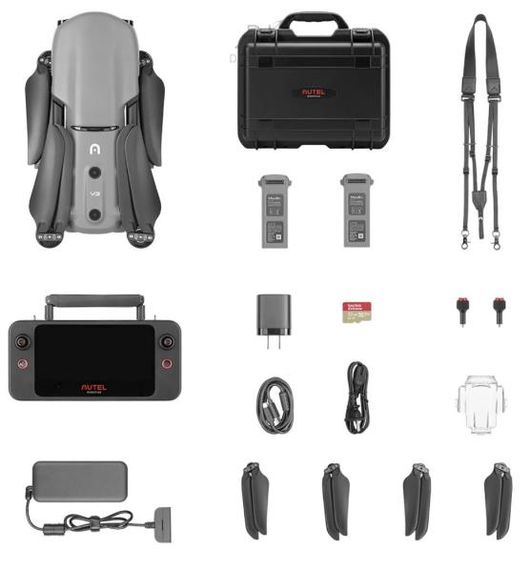 Дрон Autel EVO II Pro Rugged Bundle V3 Special version, FCC, Anti-Interference, Grey (102001738) | Зображення 1