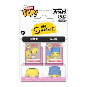 Набор игровых фигурок Bitty POP! серии Симпсоны – Гомер и Мардж
