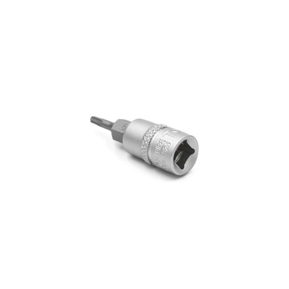 Головка торцева, 1/4IN, з насадкою TX9-HOLE, RED STRIPE | Зображення 3