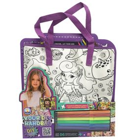 Детский набор для творчества "Сумка-раскраска" Z186-4D 1 отделение