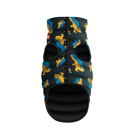 Курточка для собак WAUDOG Clothes малюнок "Дім", M45, В 61-65 см, С 38-42 см