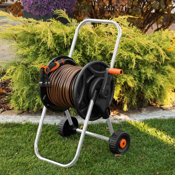 Візок для шланга Bradas BLACK LINE 1/2" 20 м ECO-AG26020SET1 | Зображення 1