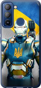 Чехол на Tecno POP 5 LTE BD4 Украинский киборг "980u-2639-17620"