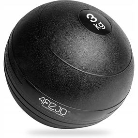 Слембол (медичний м'яч) для кросфіту 4FIZJO Slam Ball 3 кг Black (P-5907739315410)