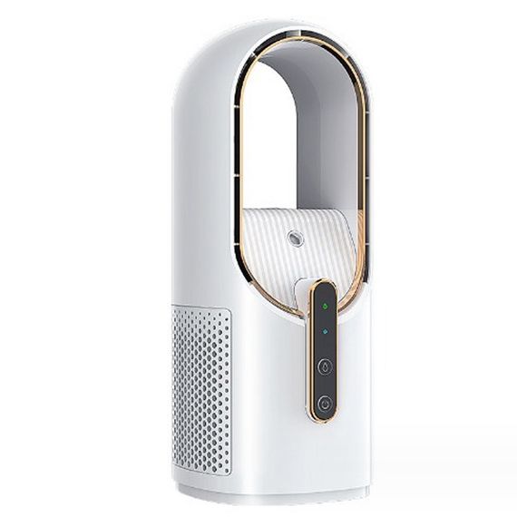 Настільний вентилятор F6 2in1 з зволожувачем повітря 2200mAh White | Зображення 1