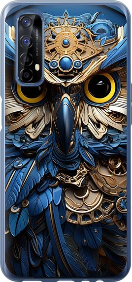 Чехол на Realme 7 Сова v2 "5649u-2081-17620"