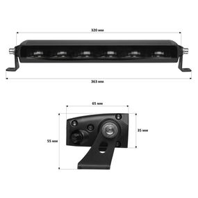 Світлодіодна фара-люстра StarLight 60watt 10-30 V IP68 (SL47-60W)