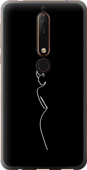 Чехол на Nokia 6 2018 Силуэт1 "4590u-1386-17620"