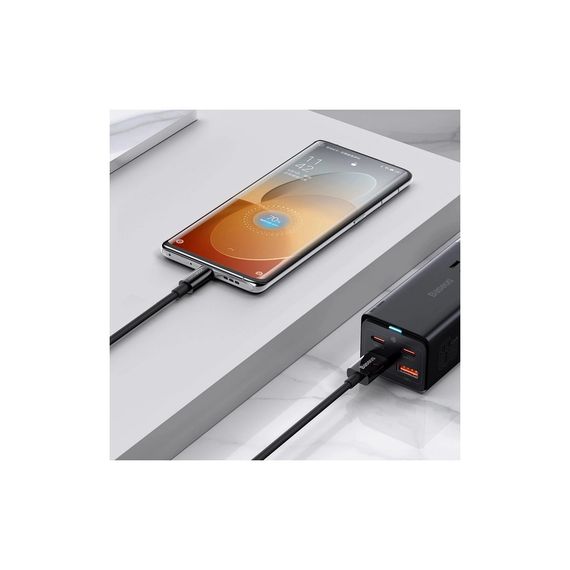 Дата кабель USB 2.0 AM to USB-C 1.0m Superior Fast Charging 60W black Baseus (CAYS000901) | Зображення 6