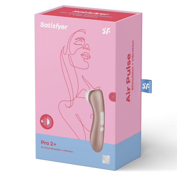 Стимулятор SATISFYER PRO 2+ (воздушно-импульсный стимулятор + вибрация) sexstyle | Зображення 5