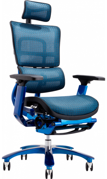 Кресло офисное GT RACER X-815L BLACKBLUE | Зображення 4