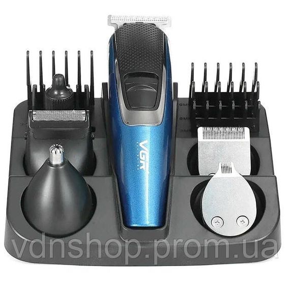 Професійна машинка для стрижки голови VGR, Набір для стрижки з зарядкою Електромашинка SC-72 | Зображення 4
