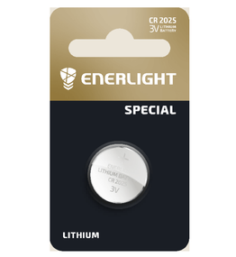 Батарейка CR2025 (бл-1шт) Enerlight Lithium