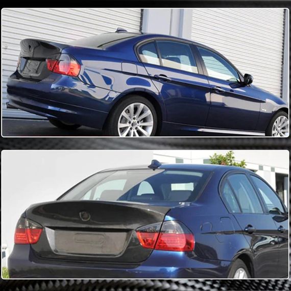 Кришка багажника (2005-2008, Карбон) для BMW 3 серія E-90/91/92/93 рр | Зображення 1