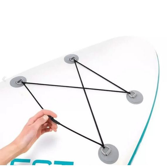 SUP-борд Aqua Quest 240 68241, 240 х 76 х 13 см, дошка, весло, ручний насос, сумка | Зображення 2