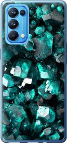 Чехол на Oppo Reno5 Pro Кристаллы 2 "3674u-2239-17620"
