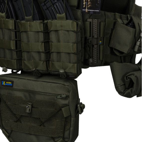 плитоноска Warmor Gen.3 Pro Max + 8 підсумків олива | Зображення 8