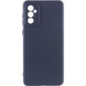 Чохол TPU GETMAN Liquid Silk Full Camera для Samsung Galaxy S24+ Синій / Midnight Blue