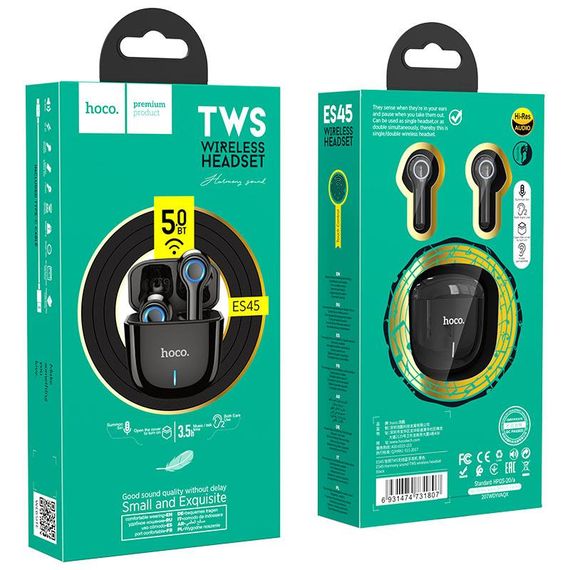 Блютуз Стерео Гарнитура бездротова Bluetooth 5.0 XPRO ES56 TWS (38979-01_486) | Зображення 5