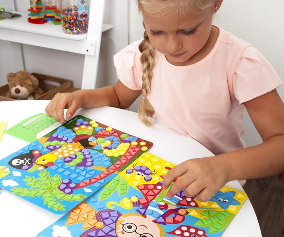 Набір для творчості "М'яка мозаїка. Пірат" VT4511-04, 410 м'яких наклейок | Зображення 4