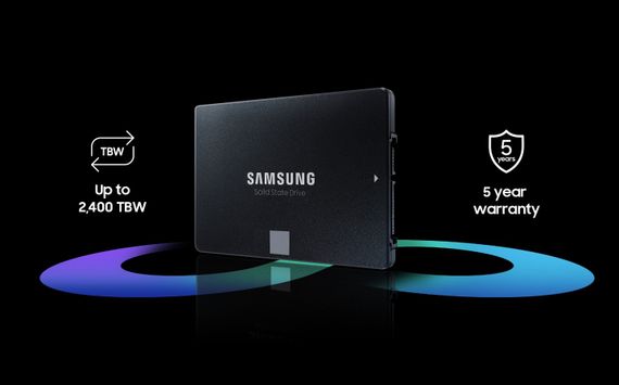 Накопичувач SSD Samsung 2.5' 250GB SATA 870EVO (MZ-77E250B/EU) | Зображення 1