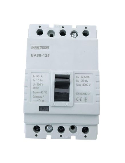 Автоматичний вимикач ВА88-125 3Р 50А 25кА Ny95505223
