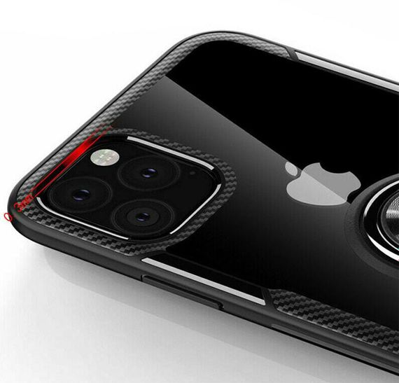 Чехол Primolux Ring Magnetic Stand для Apple iPhone 11 Pro - Black | Зображення 3