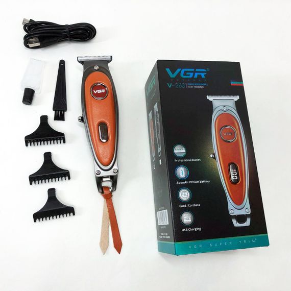 Триммер VGR V-263 BLACK. Цвет: оранжевый | Зображення 5