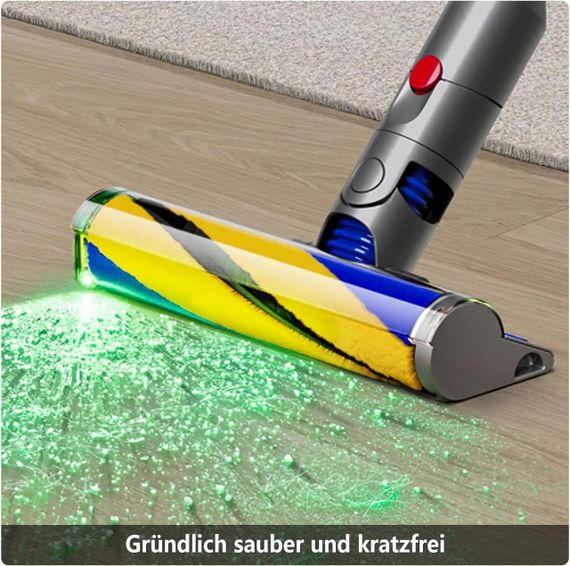 Змінна щітка для пилососів Dyson Gen5, V15, V15 Detect Slim, V12 Slim, V10 Slim, V8 Slim серії, м'яка роликова насадка для підлоги | Зображення 7