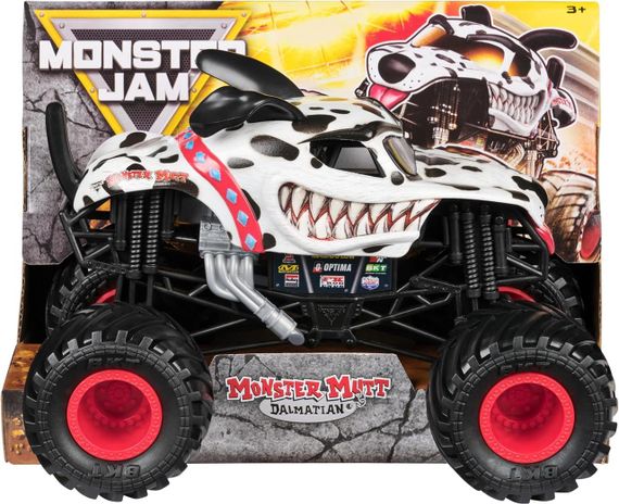 Официальная коллекционная модель монстр-трака Monster Jam Monster Mutt Dalmatian