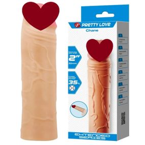 Насадка презерватив Pretty Love — Chane 2" (50 mm) Extended Series, BI-026254 sexstyle