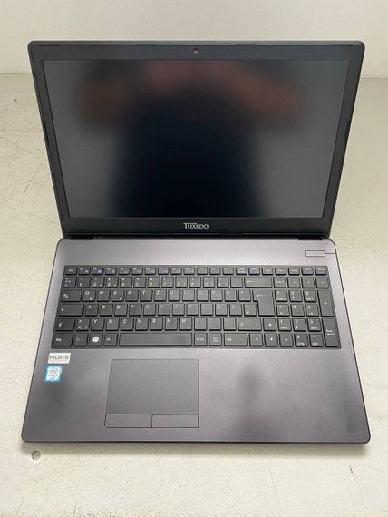Ноутбук Tuxedo Book BU1505 / 15.6" (1920x1080) TN / Intel Core i7-6500U (2 (4) ядра по 2.5 - 3.1 GHz) / 16 GB DDR3 / 256 GB SSD / Intel HD Graphics 520 / WebCam б/у | Зображення 1