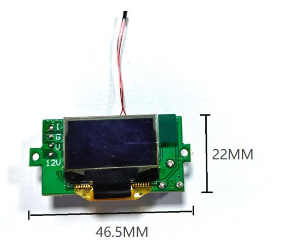 OLED-дисплей LCD 0,96 дюйма DIY дисплей для зарядного устройства напряжение ток температура мощность калибровка | Зображення 4