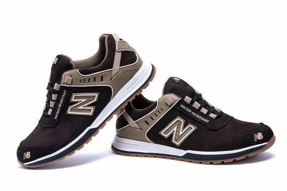 шкіряні кросівки New Balance Brown | Зображення 6