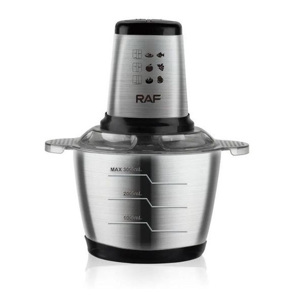 Портативный блендер для смузи RAF R.7031 3 л 1000 Вт, Бытовой измельчитель продуктов SK-120 для дома | Зображення 4