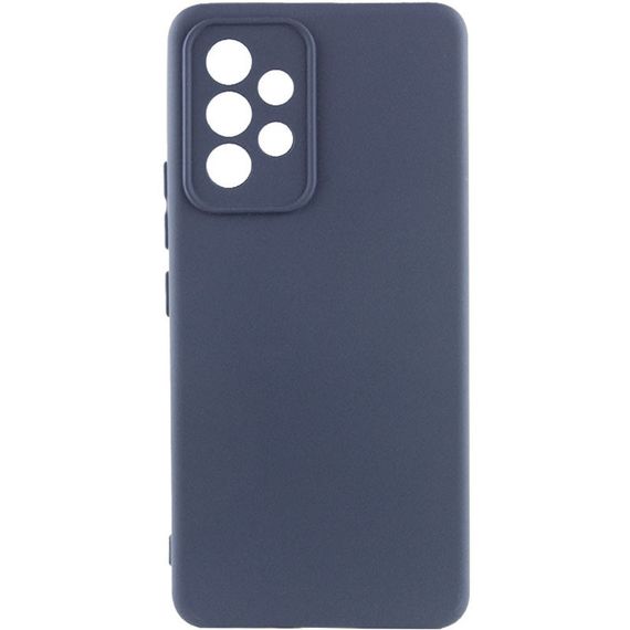 Чохол Silicone Cover Lakshmi Full Camera (AAA) для Samsung Galaxy A73 5G, Синій