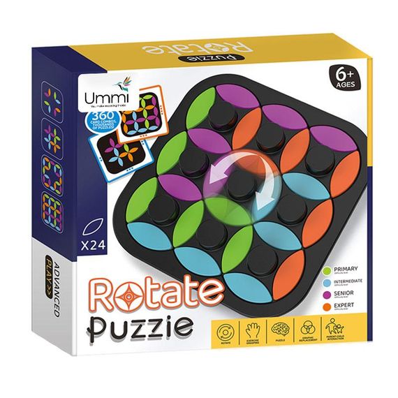 Настільна інтерактивна гра Ummi 22049 Rotate Puzzle Black | Зображення 4