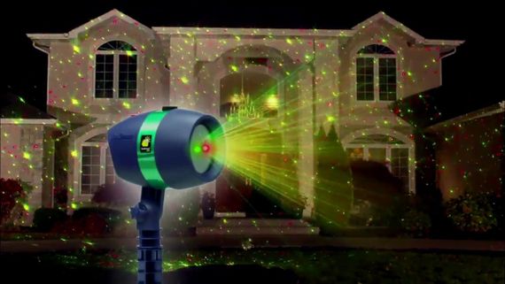 Лазерний зірковий проектор Star Shower Motion Laser Light Projector Новорічний світловий проектор для дому | Зображення 1